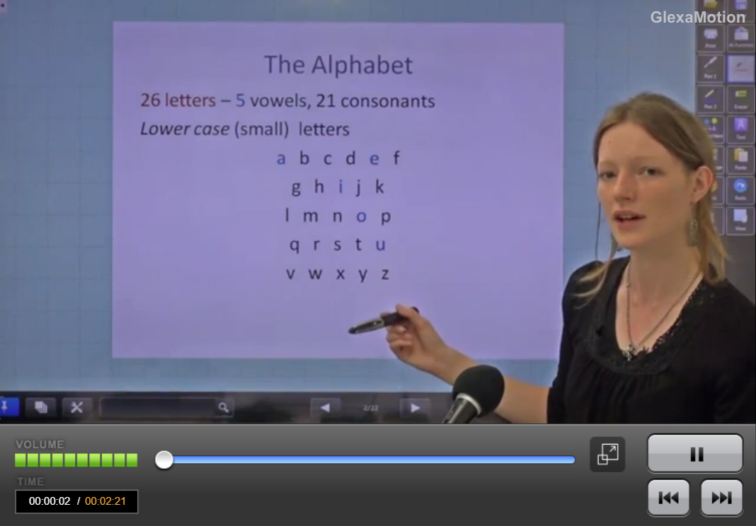 ビデオレクチャー プレイヤー